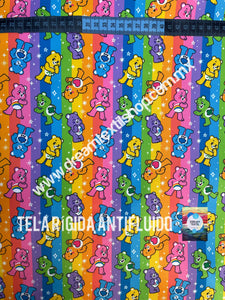 Microfibra Antifluidos Rígido Ositos Cariñositos