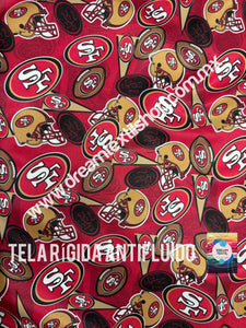 Microfibra Antifluidos Rígido San Francisco 49ers