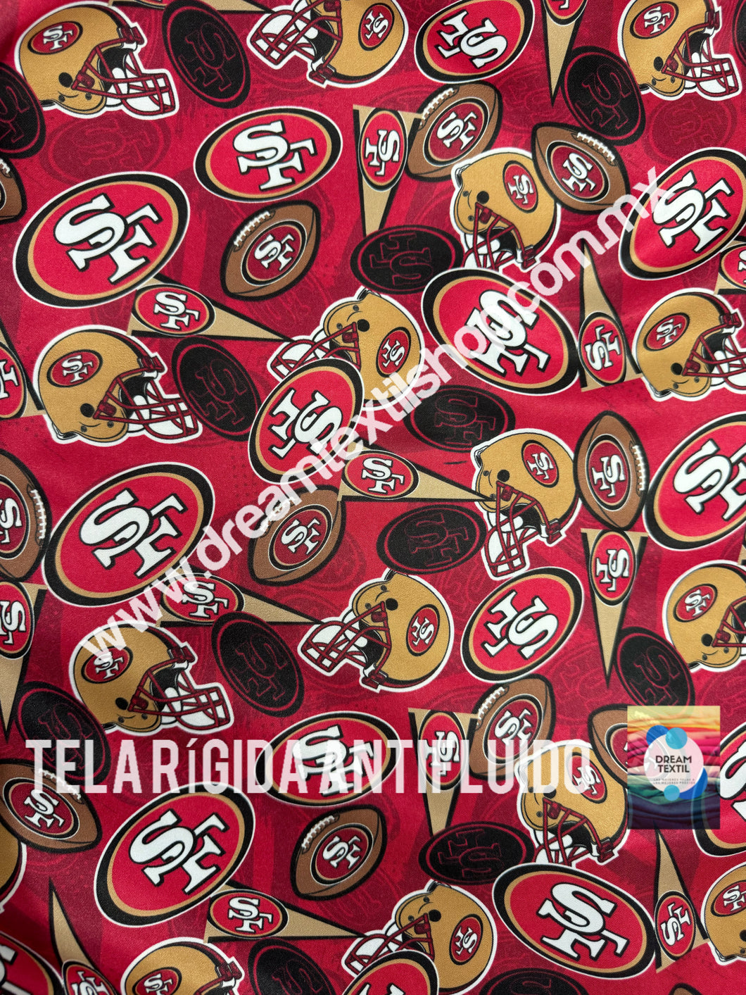 Microfibra Antifluidos Rígido San Francisco 49ers