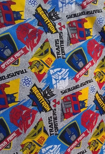 Chifon Estampado Transformers