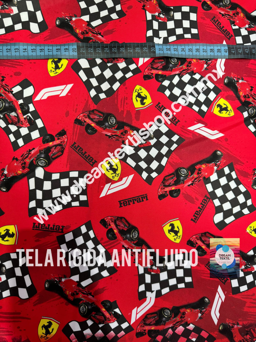 Microfibra Antifluidos Rígido F1 Ferrari