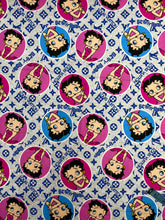 Cargar imagen en el visor de la galería, Chifon Estampado Betty Boop LV gris
