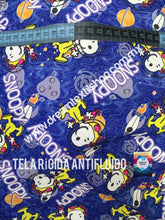 Cargar imagen en el visor de la galería, Microfibra Antifluidos Rígido Snoopy astronauta azul
