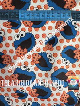 Cargar imagen en el visor de la galería, Microfibra Antifluidos Rígido Cookie Monster
