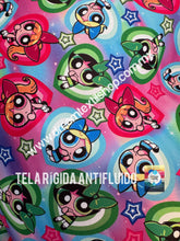 Cargar imagen en el visor de la galería, Microfibra Antifluidos Rígido Chicas superpoderosas colores corazón
