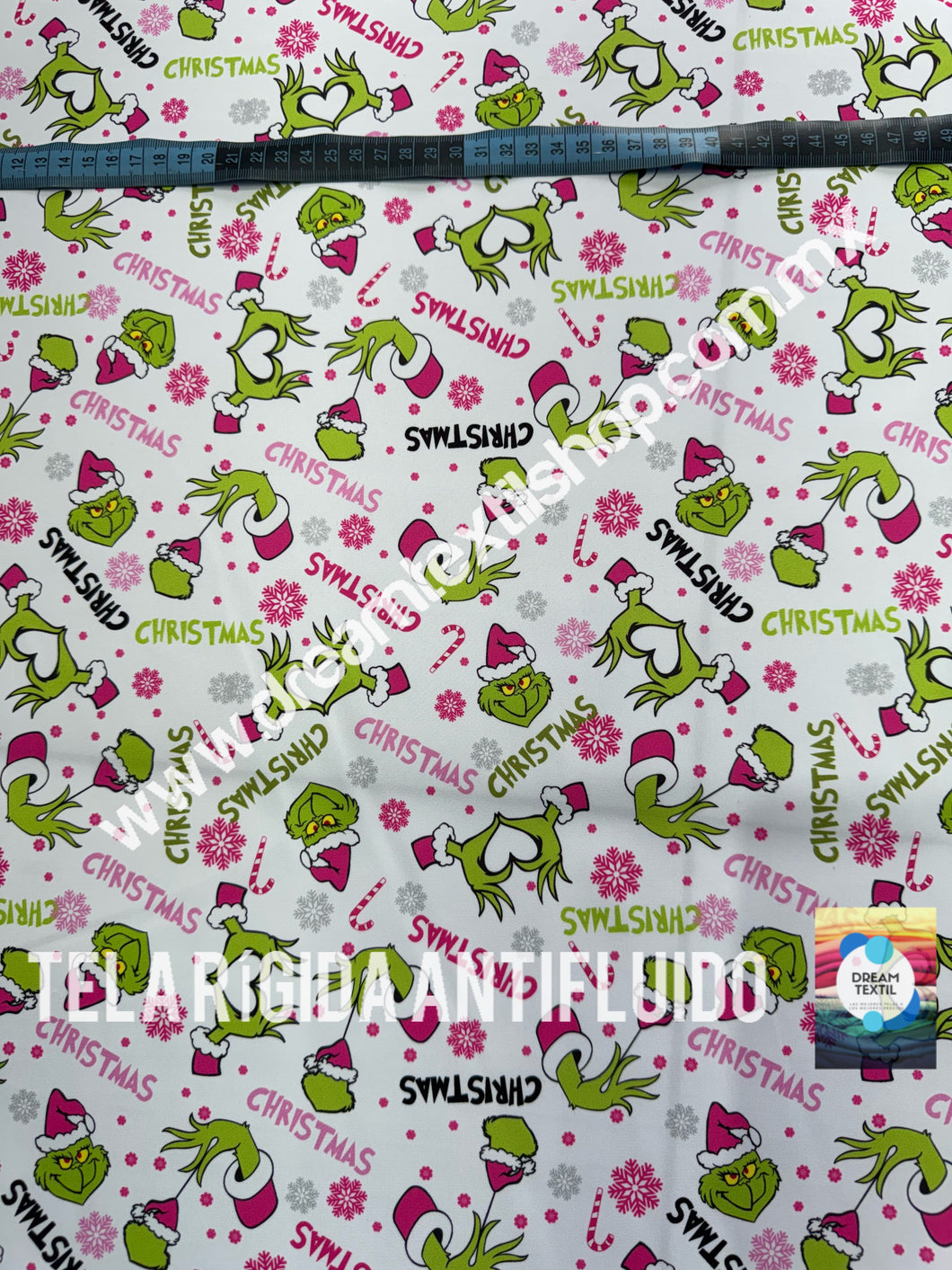Microfibra Antifluidos Rígido Grinch Christmas esfera