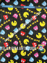 Cargar imagen en el visor de la galería, Microfibra Antifluidos Rígido Pacman
