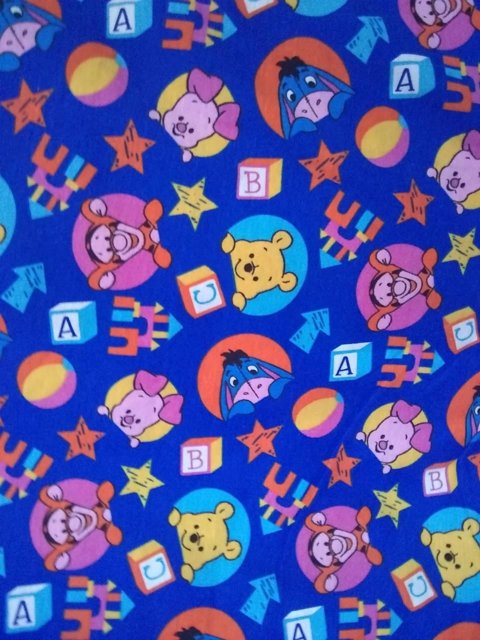 Chifon Estampado Winnie Pooh