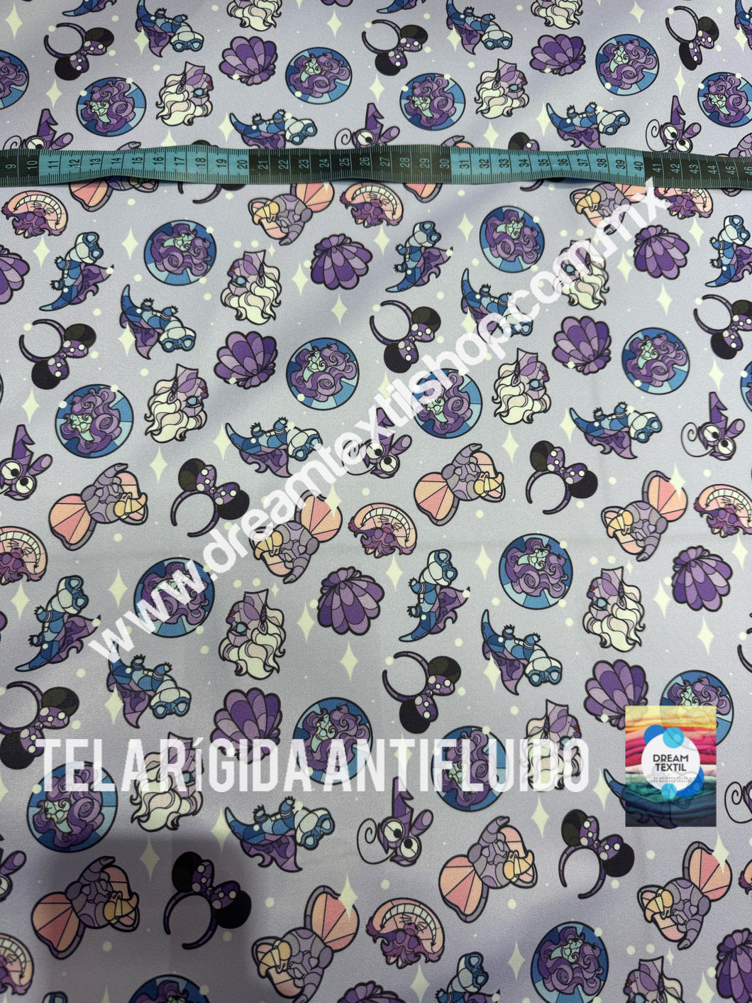 Microfibra Antifluidos Rígido Disney dumbo Fondo Lila