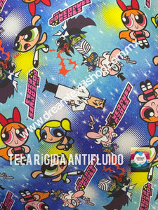 Microfibra Antifluidos Rígido Chicas Superpoderosas tye die