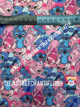 Cargar imagen en el visor de la galería, Microfibra Stretch Antifluidos Stitch Kiss
