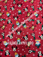 Cargar imagen en el visor de la galería, Microfibra Antifluidos Rígido Mickey, pluto, donald navideño

