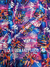 Cargar imagen en el visor de la galería, Microfibra Antifluidos Rígido Guerreras KPOP HUNTRIX lights Derpy
