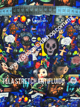 Cargar imagen en el visor de la galería, Microfibra Stretch Antifluidos Coraline
