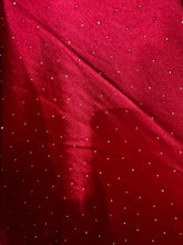 Cargar imagen en el visor de la galería, Tela Lycra Satinada Casino Piedra roja
