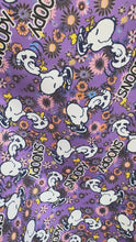 Cargar y reproducir el video en el visor de la galería, Microfibra Antifluidos Rígido Snoopy fondo lila
