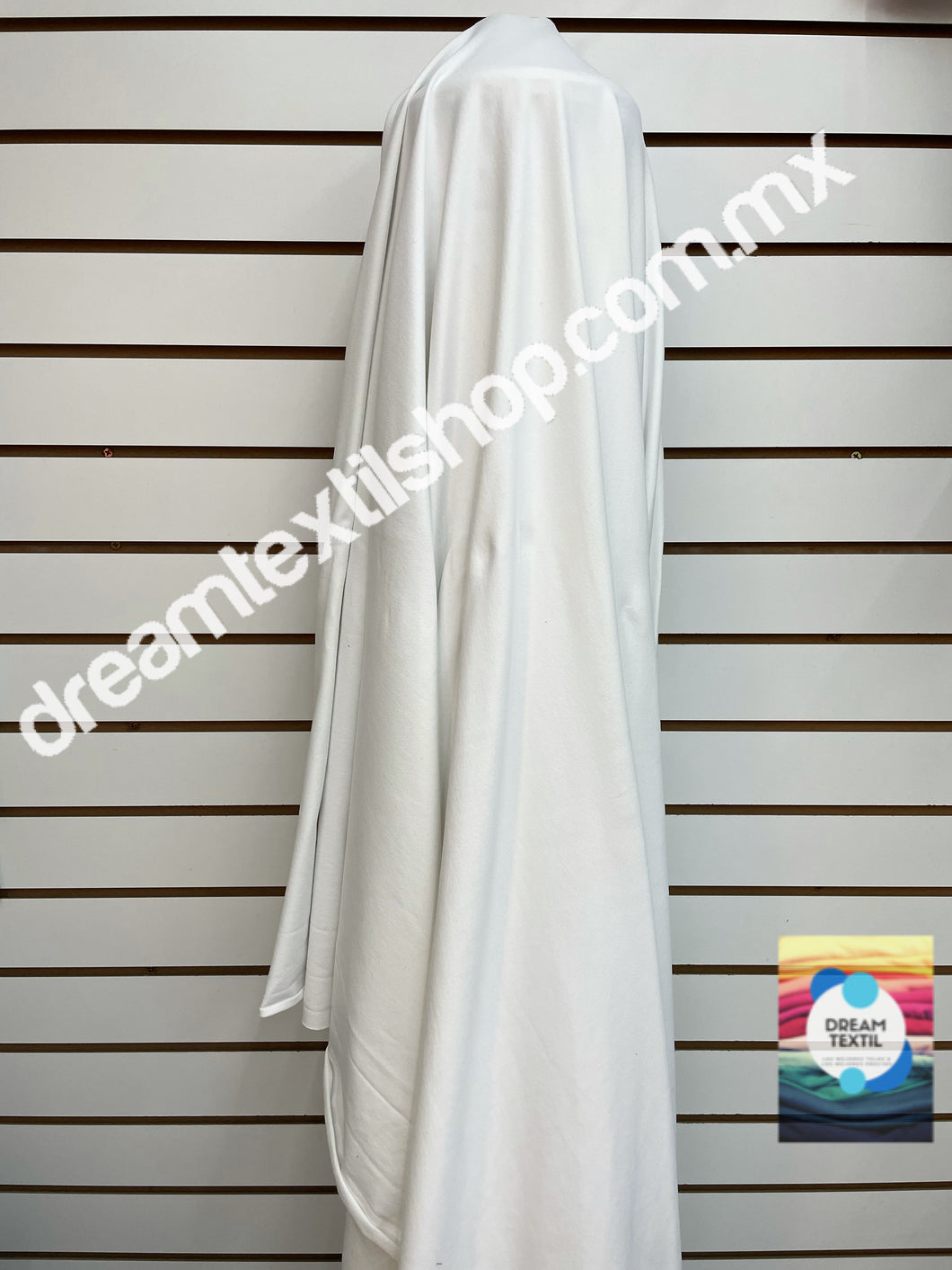 Lycra Polyester Blanca