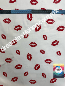 Popelina Stretch beso color blanco