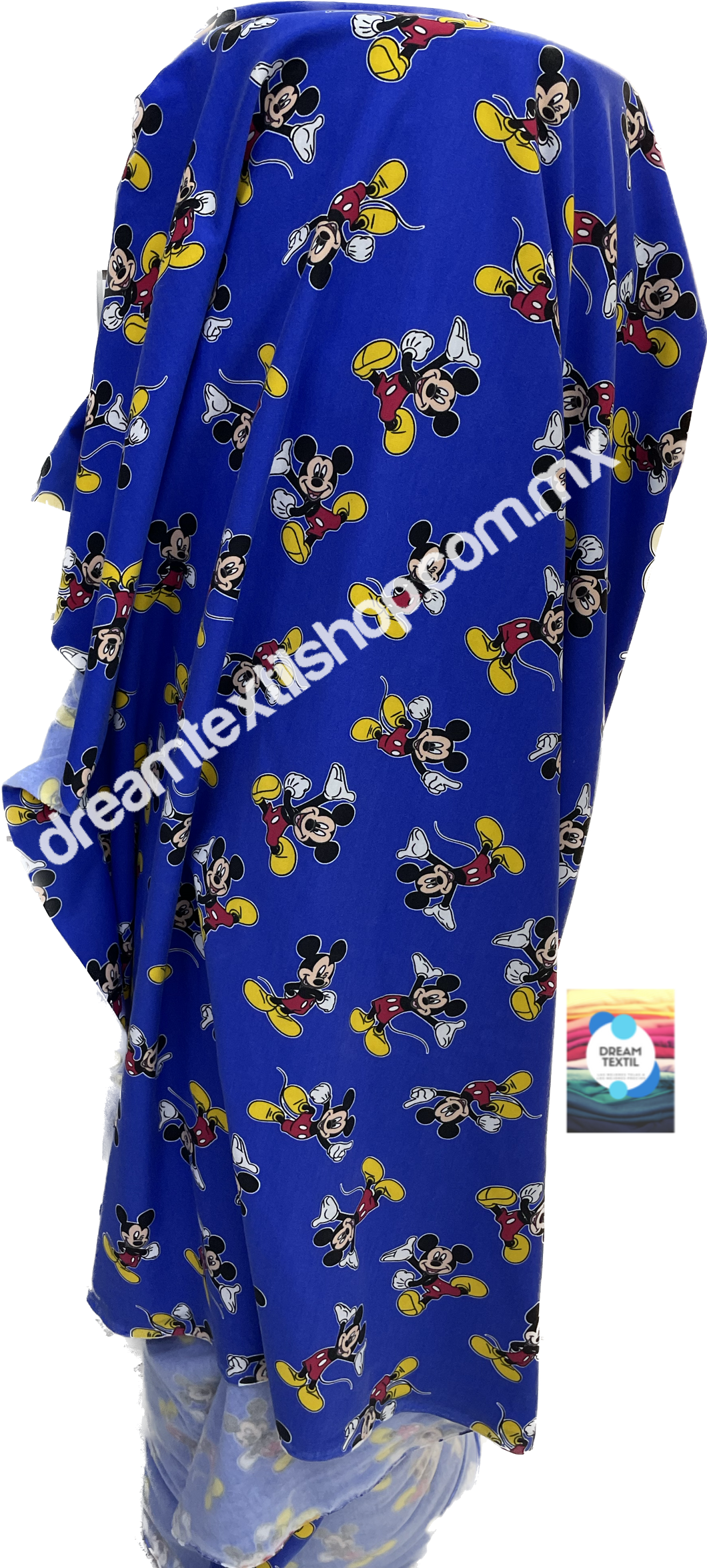 Polar Mickey Mouse fondo azul